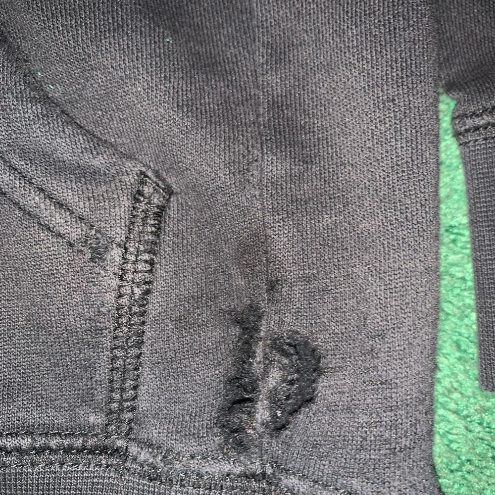 Black and White Bike SB Pullover Hoodie - Picture 3 of 4